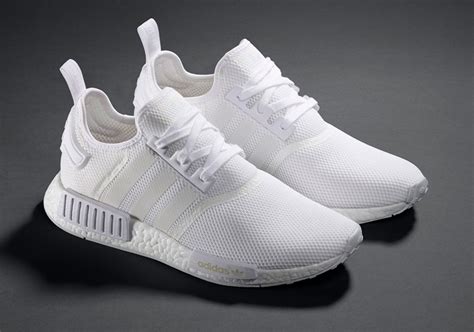 adidas nmd dames zwart wit|adidas white nmd sneakers.